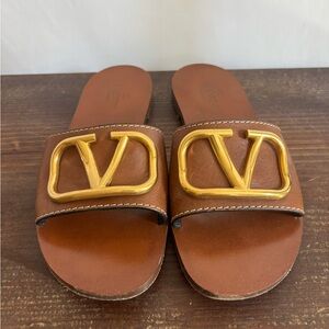 Valentino Leather Sandal